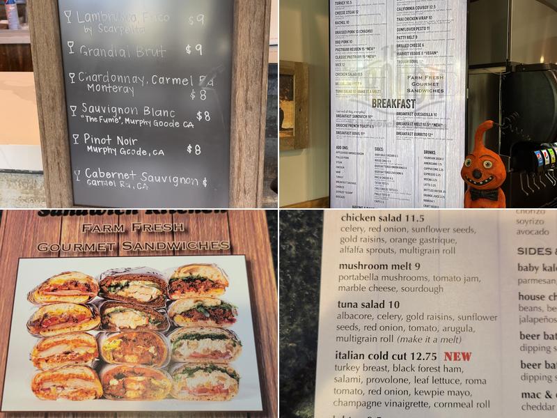 The Trough Menu