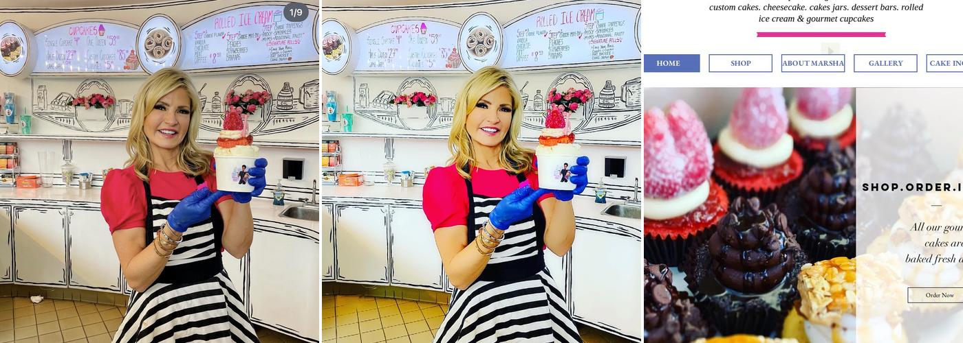 Marsha’s Sweet Cakes & Rolled Ice Cream Menu