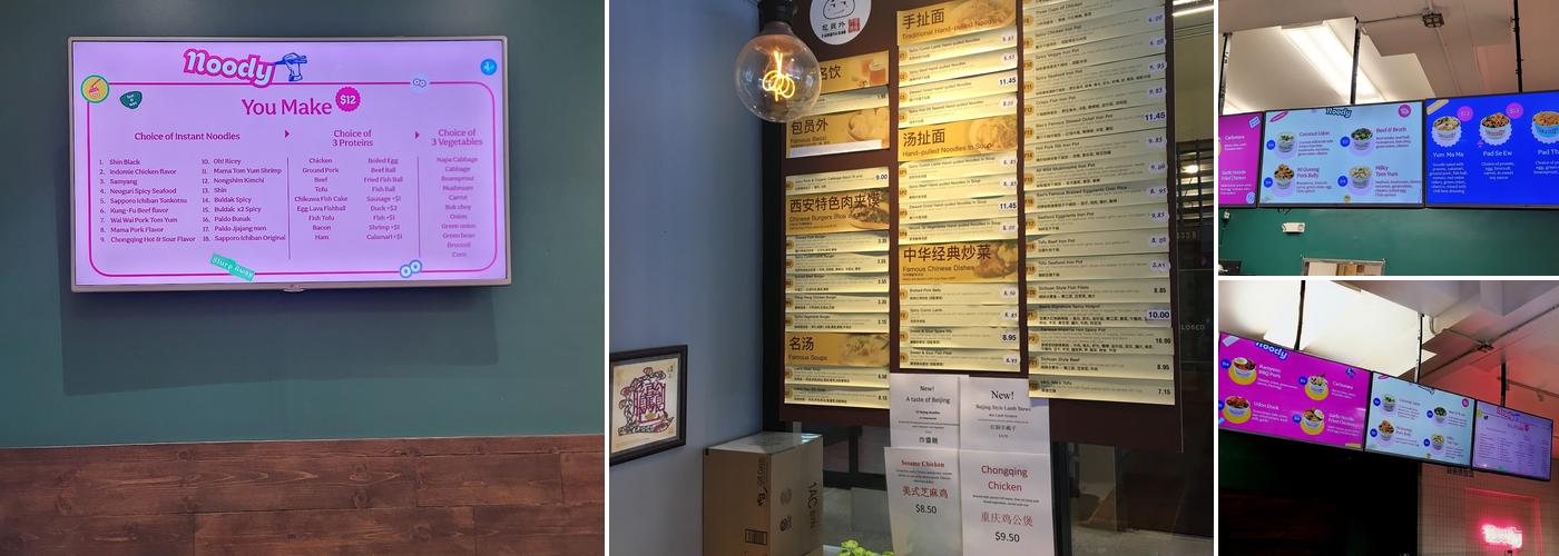 Noody Menu
