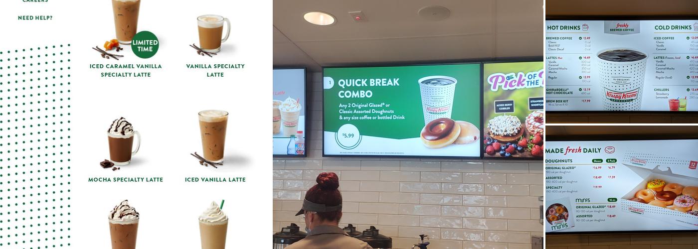 Krispy Kreme Menu