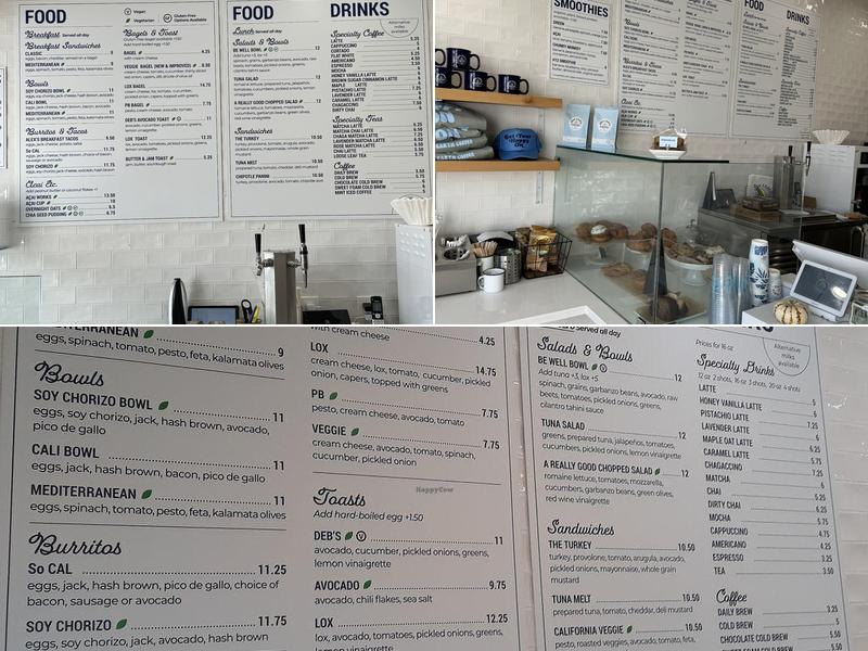 Java Earth Coffee La Jolla Menu