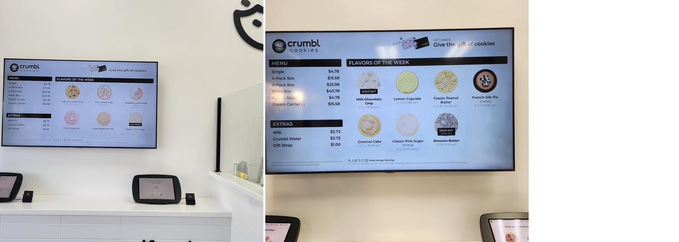 Crumbl - Danbury Menu