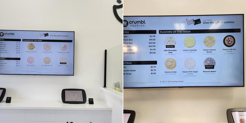 Crumbl - Danbury Menu