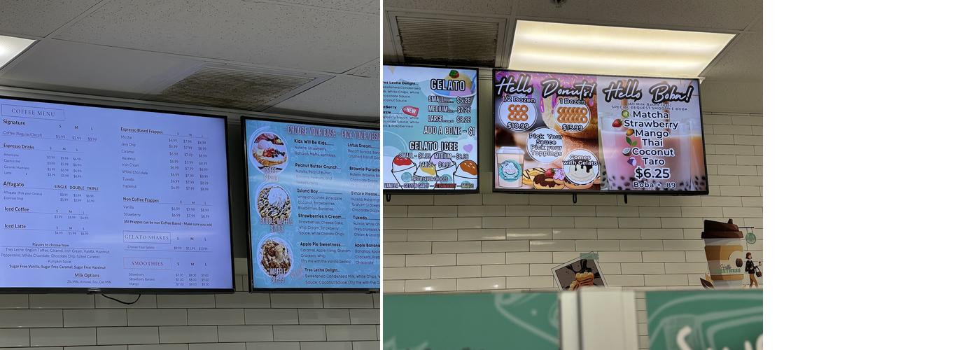 HELLO SWEETNESS Menu
