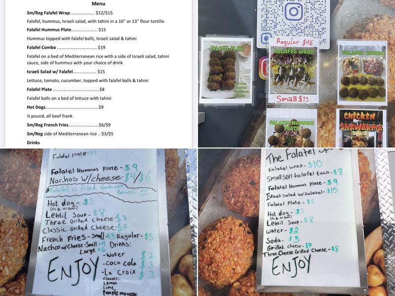 The Falafel Spot Menu