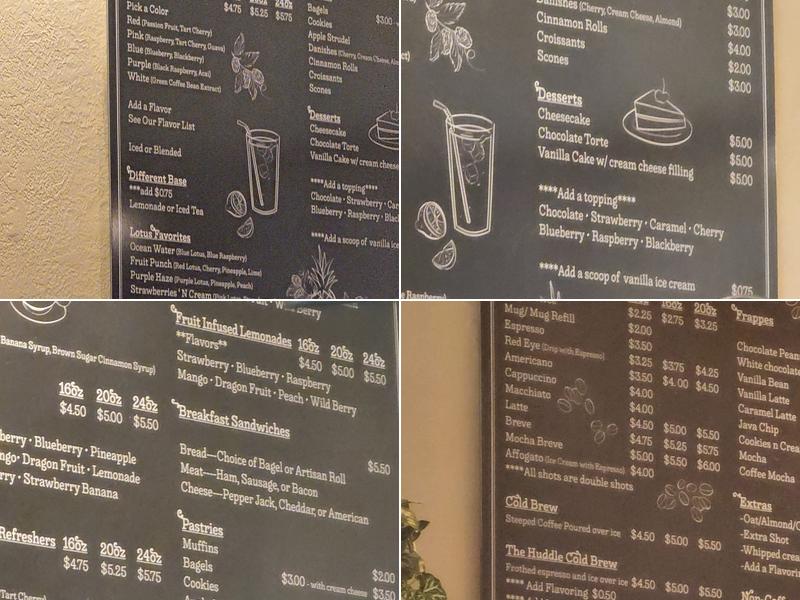 Gate City Coffee Menu