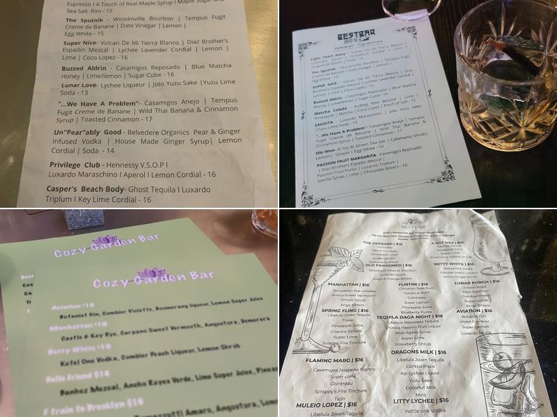 Best Bar Menu