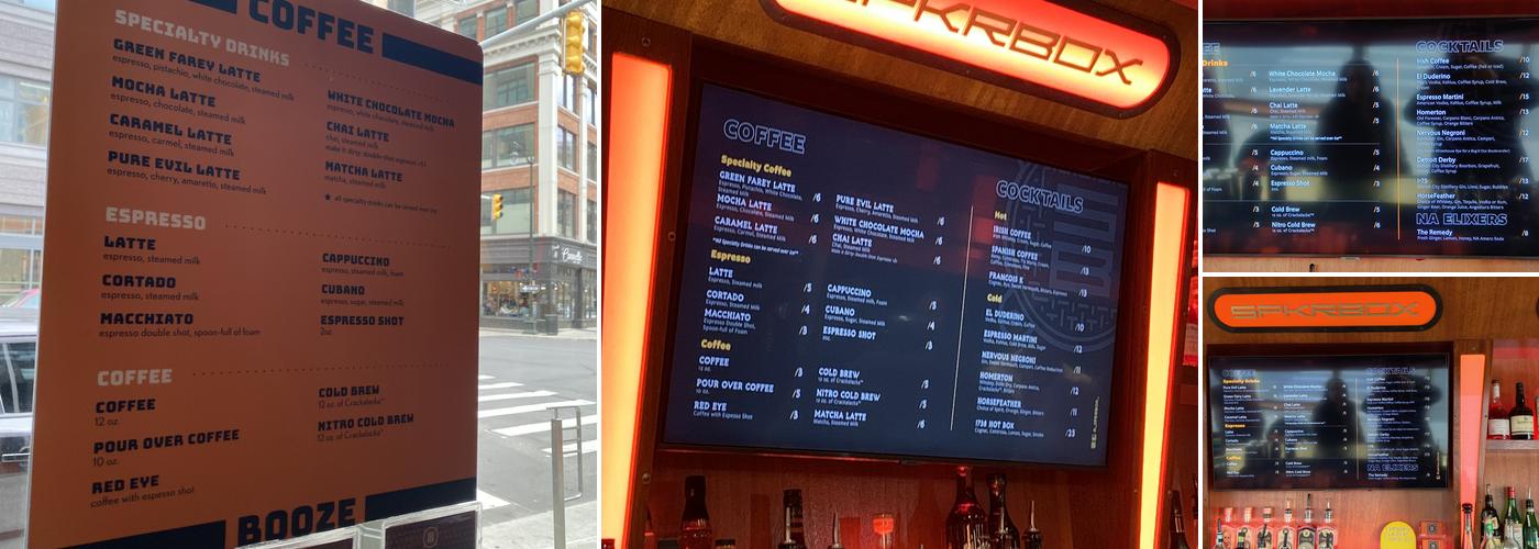 Spkrbox Menu