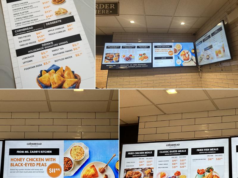 Cornbread Brooklyn Menu