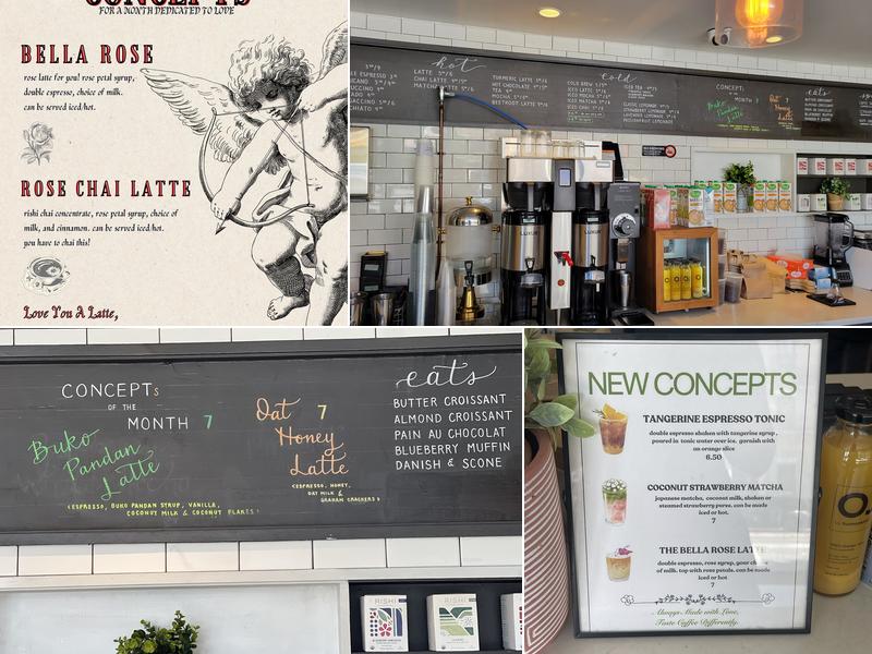 Concept Coffee Menu