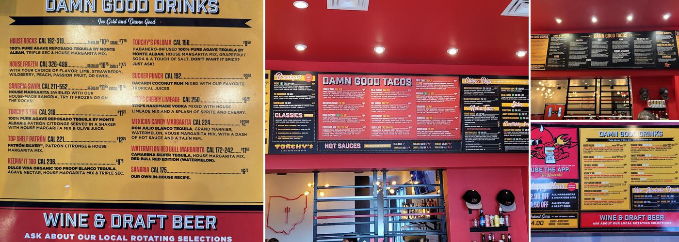 Torchy's Tacos Menu