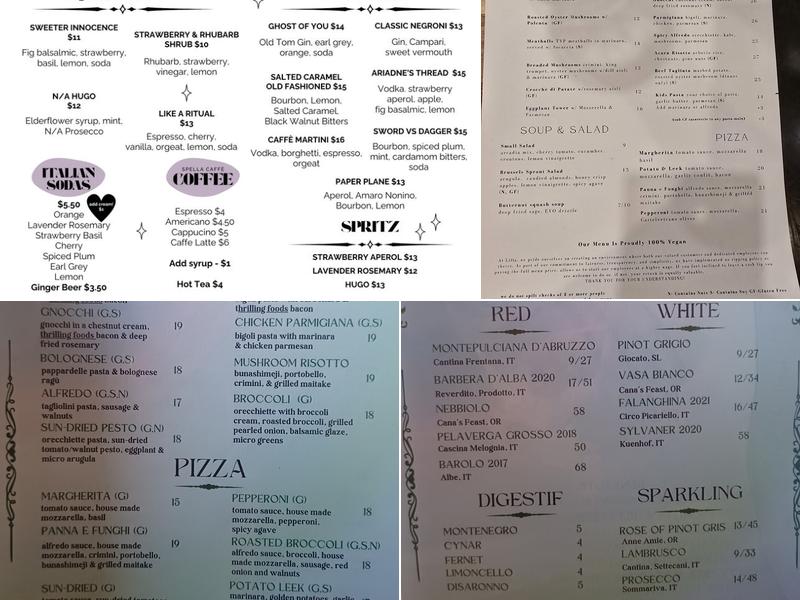 Lilla Menu