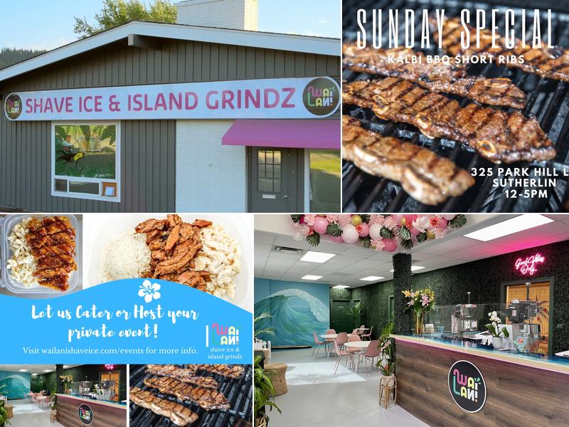 Wailani shave ice and island grindz