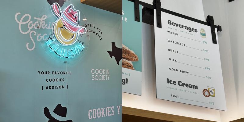 Cookie Society-Addison Menu