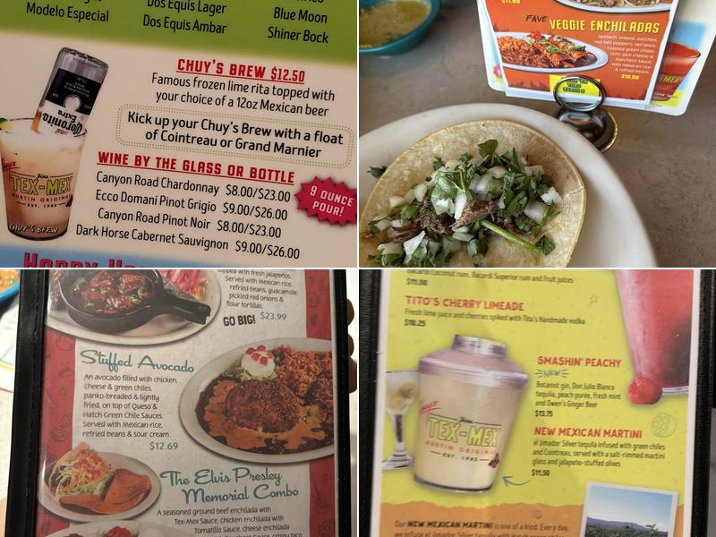 Chuy's Menu