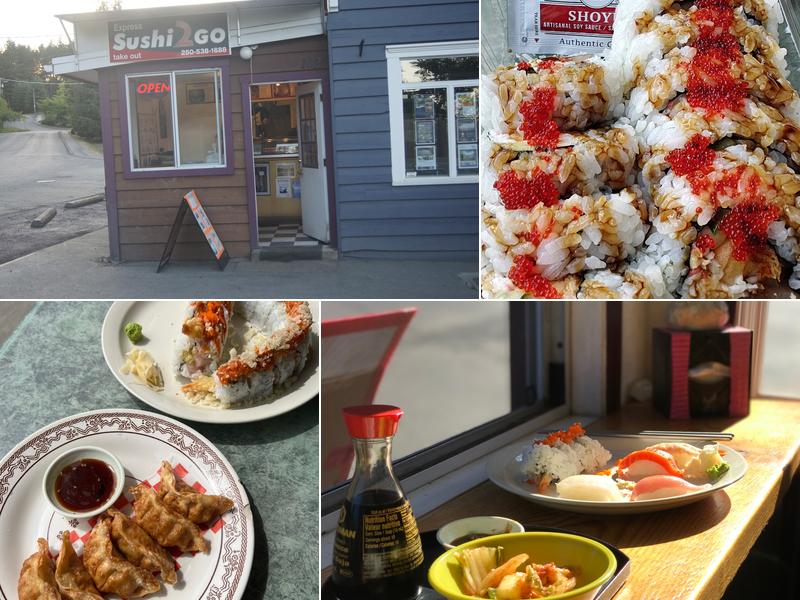 Express Sushi 2 Go Salt Spring Island,  170 Fulford-Ganges Rd, Salt Spring Island