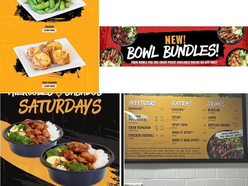 Teriyaki Madness Menu