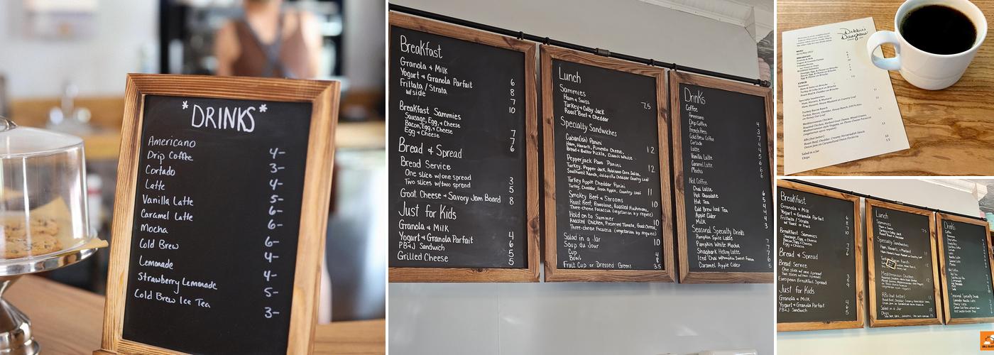 Debbie's Daughters Bakery & Cafe Menu