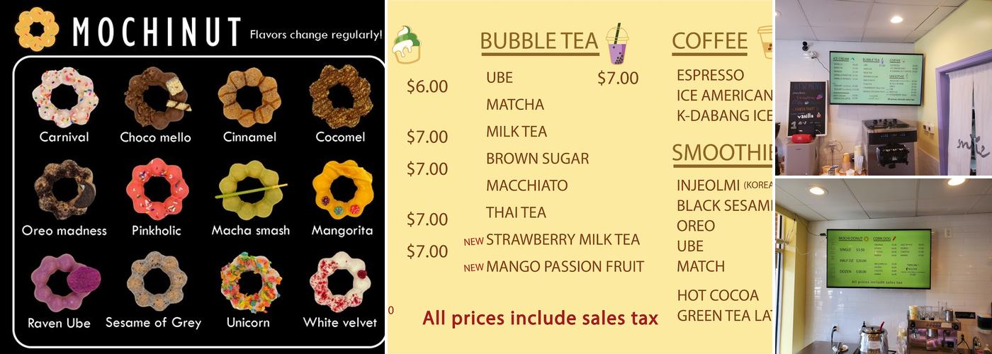 ELLI MOCHI DONUT Menu