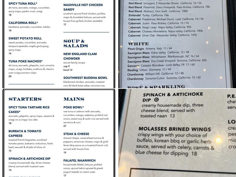 The Beth Kitchen & Bar Menu