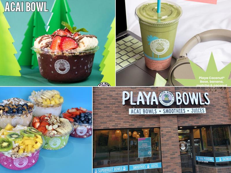 Playa Bowls 225 E Grand River Ave, East Lansing