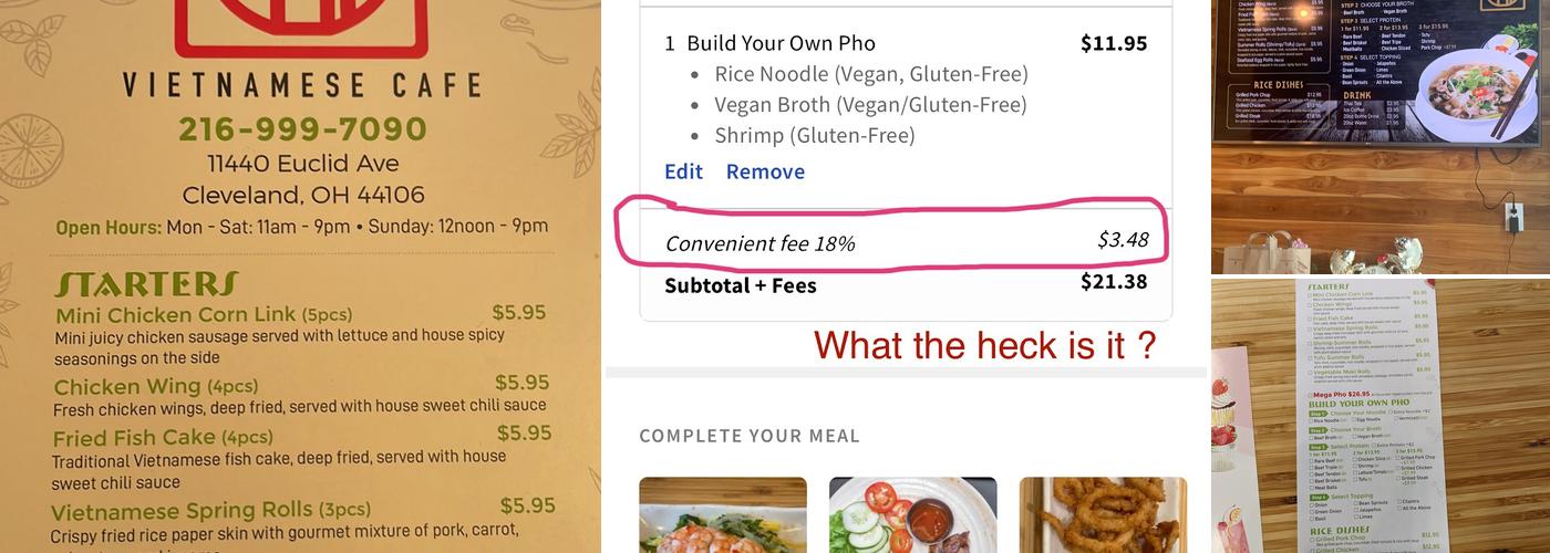 Build The Pho Menu