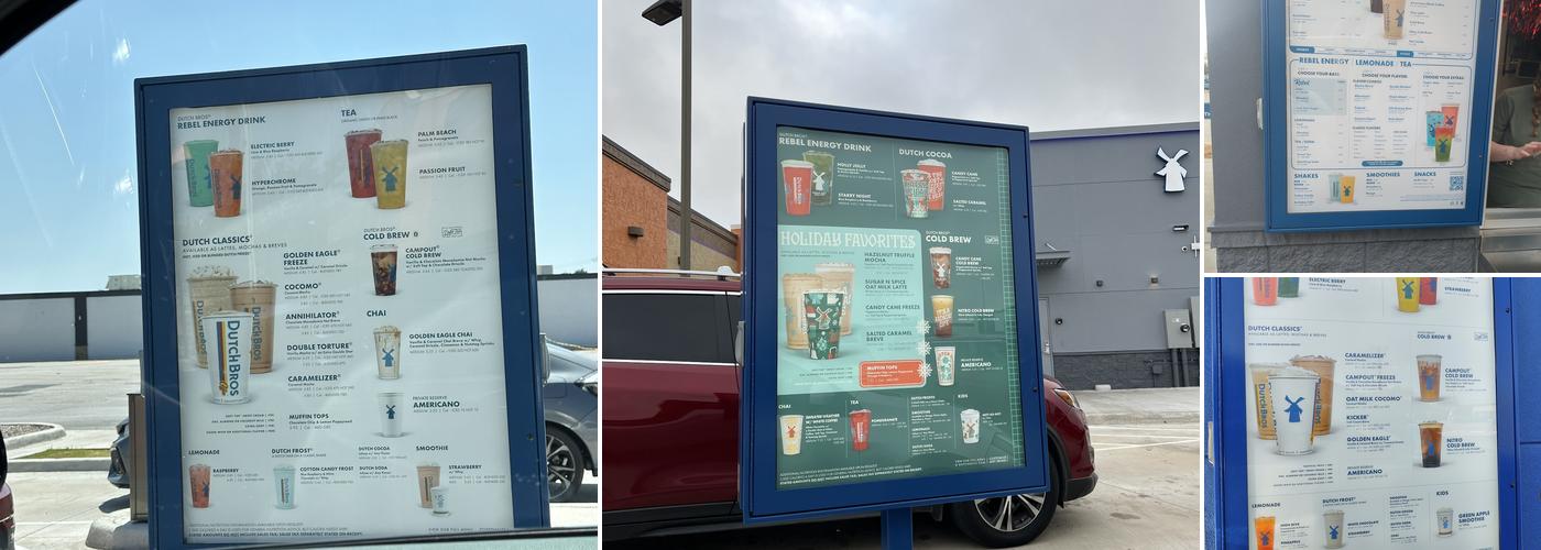 Dutch Bros Coffee Menu