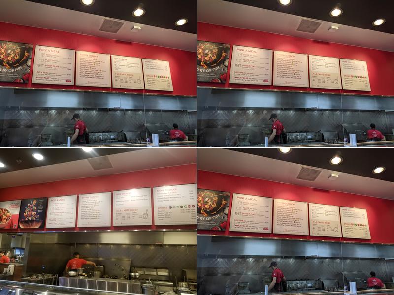 Panda Express Menu