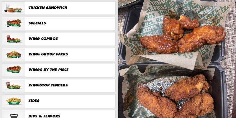 Wingstop Menu