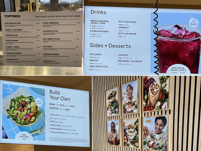 CAVA Menu