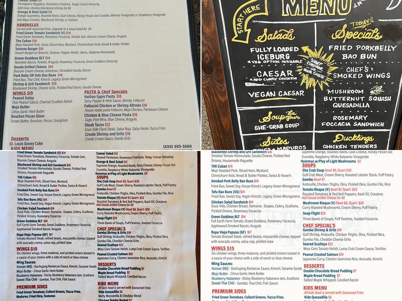 Leon's at Lake Ella Menu