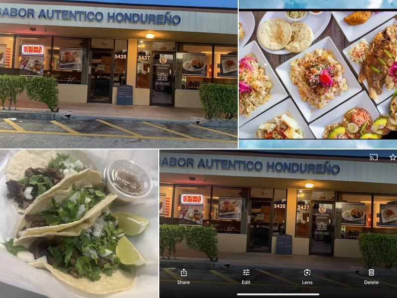 sabor autentico hondureño