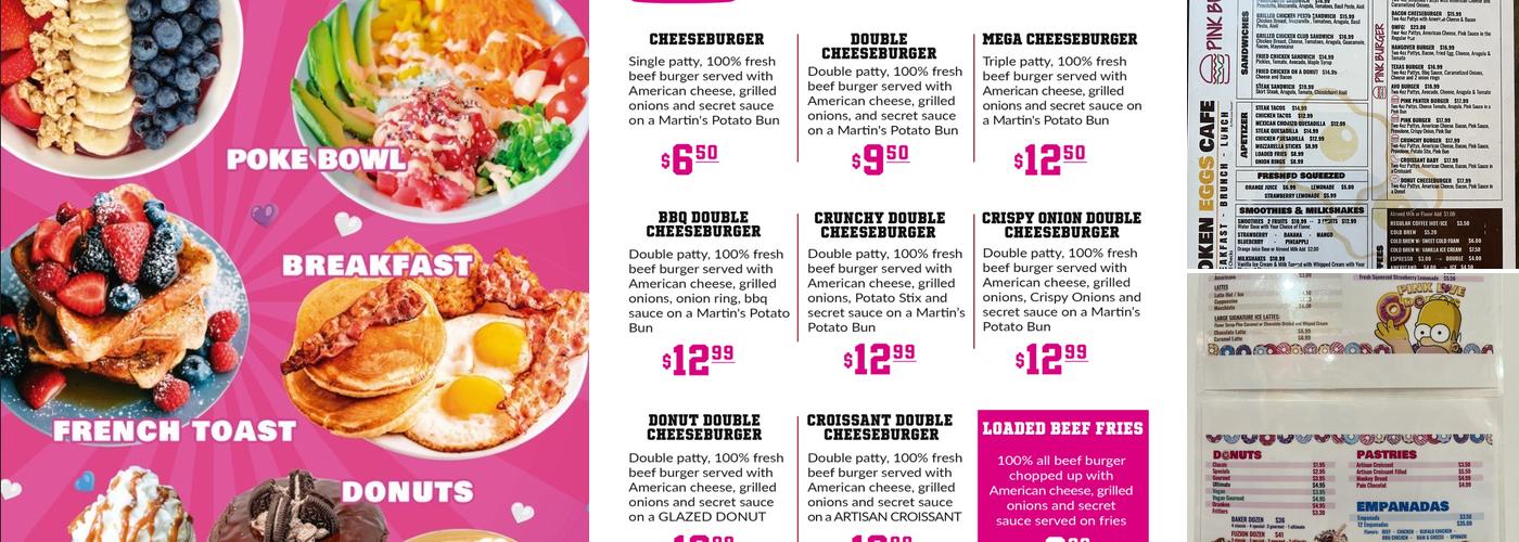 Broken Eggs Cafe Menu