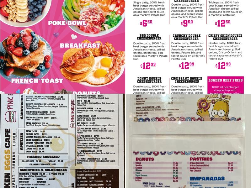 Broken Eggs Cafe Menu