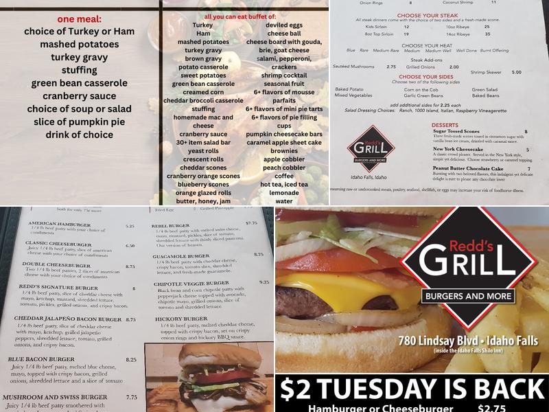 Flying Goose at Redd's Grill Menu