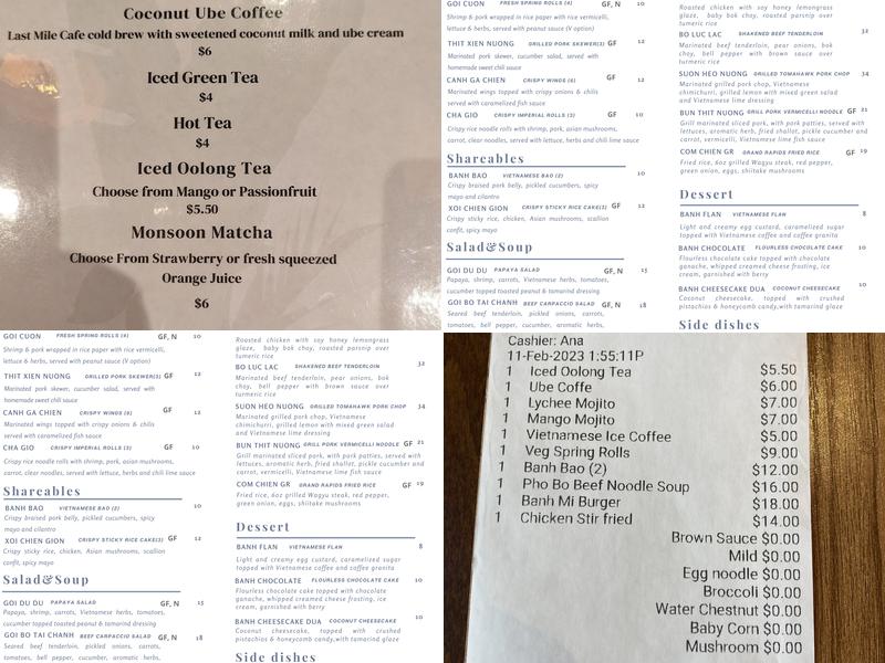 Monsoon GR Menu