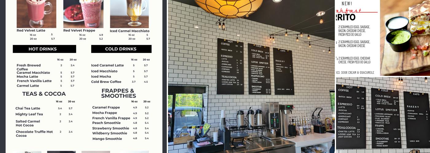 The Station Coffee Co Menu