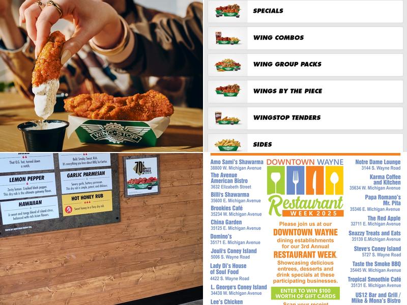 Wingstop Menu