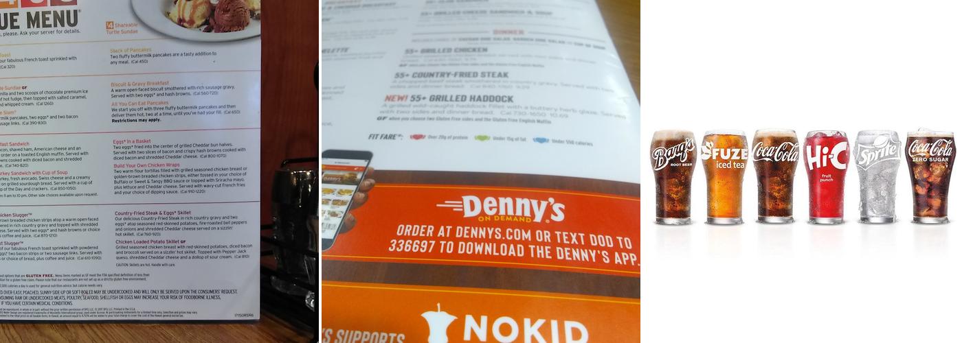 Denny's Menu