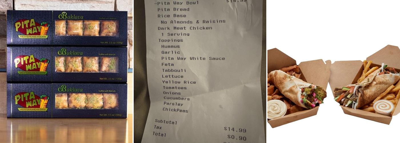 Pita Way - Rochester Mediterranean Menu