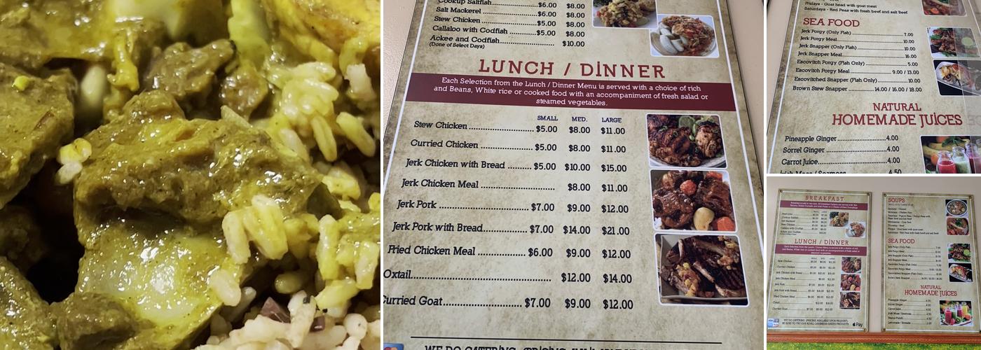 Ochi Jerk Place Inc. Menu