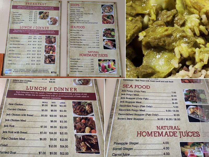 Ochi Jerk Place Inc. Menu