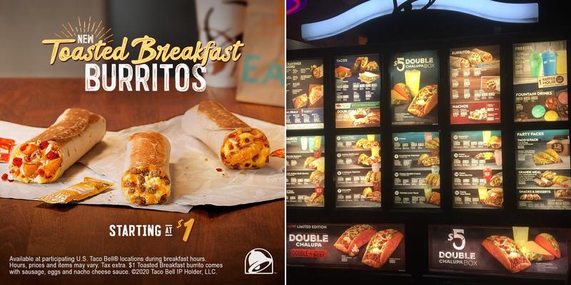 Taco Bell Menu