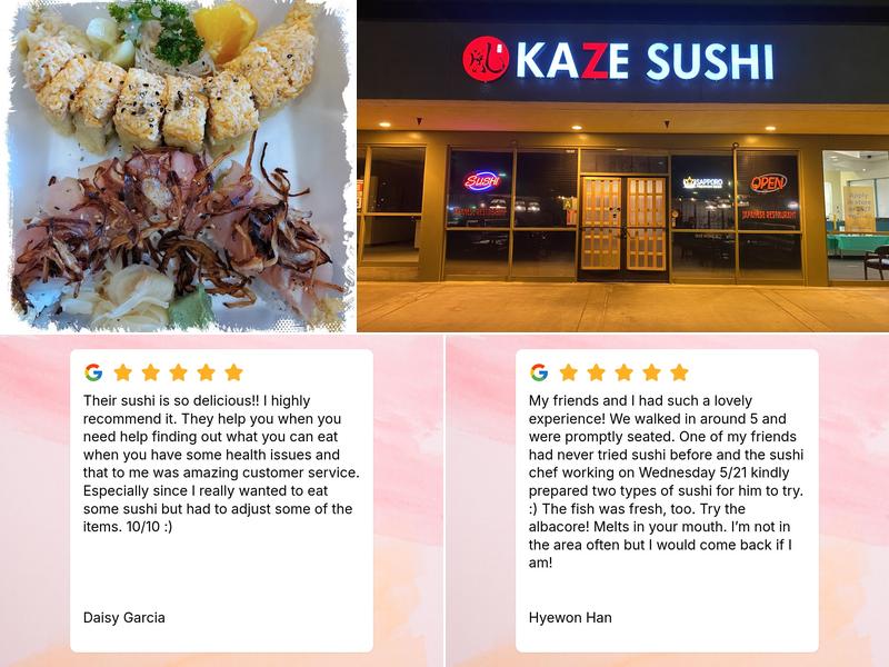 KAZE Sushi 1232 W Ave K, Lancaster
