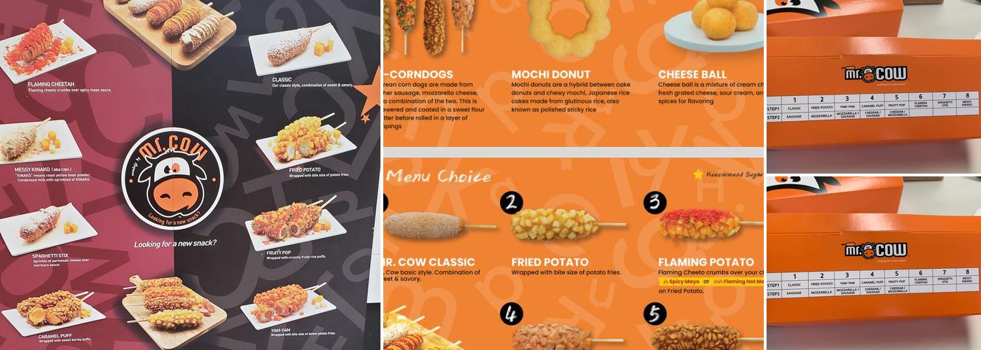 Corndogs by Mr. Cow Menu
