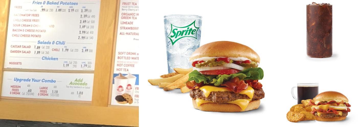Wendy's Menu