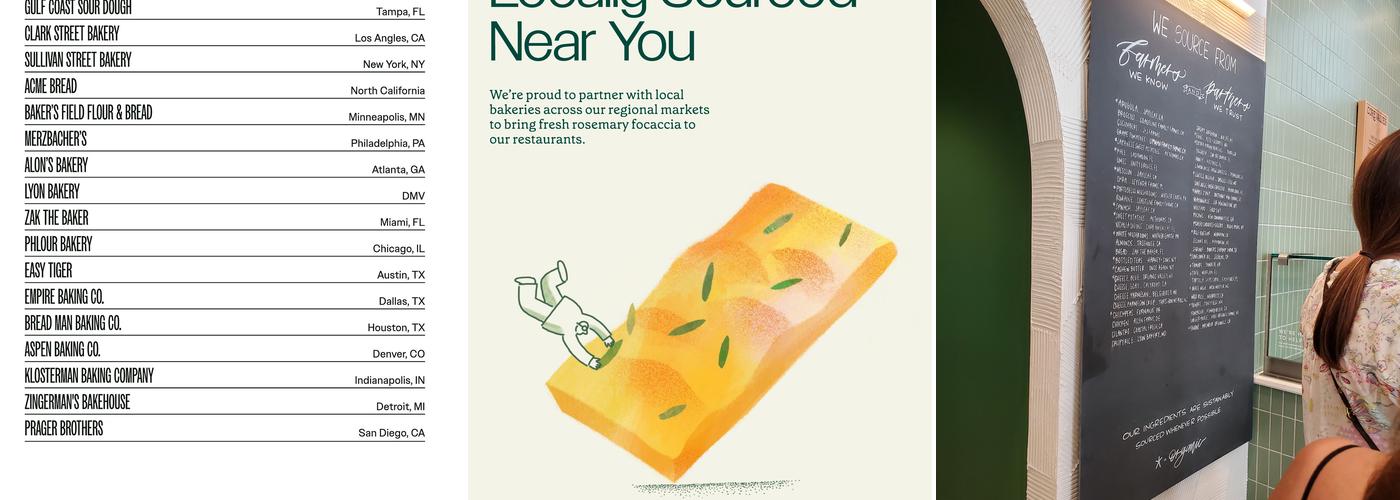 sweetgreen Menu