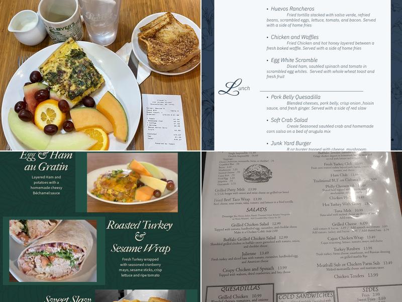 Clover's Menu