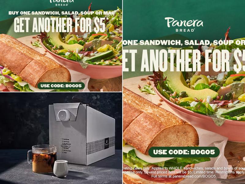 Panera Bread Menu