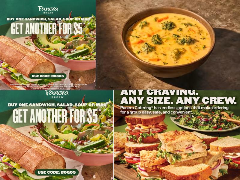 Panera Bread Menu